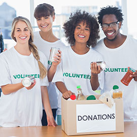 four-volunteer